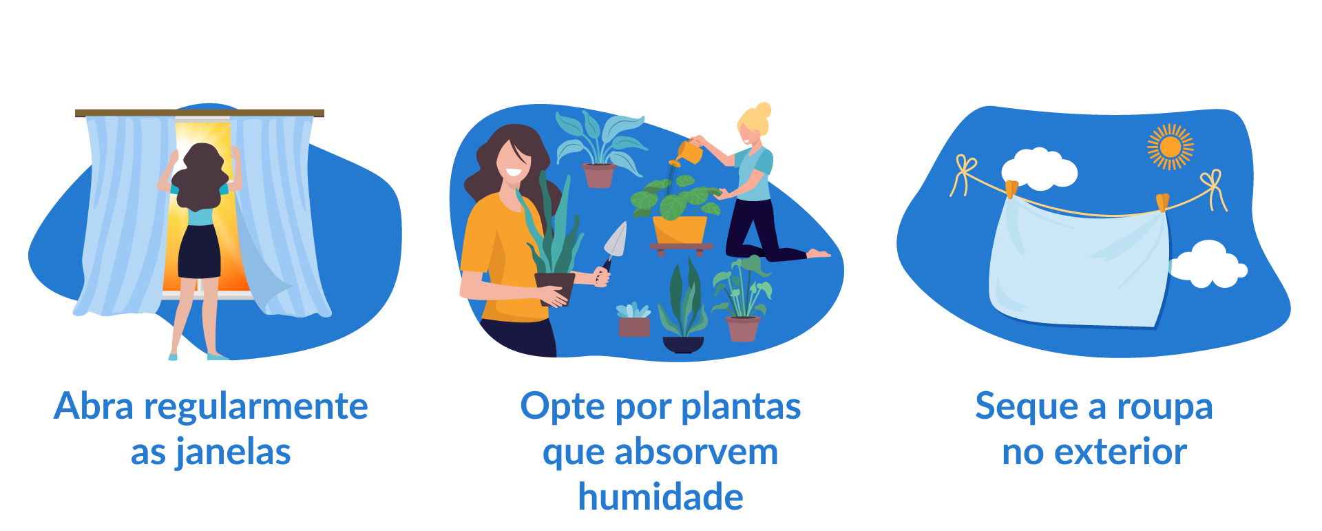 métodos naturais para prevenir humidade